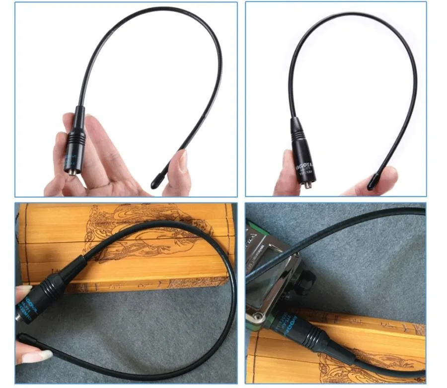 144/430 Mhz Dual-Band Antenna Get Stronger Signal and Better Coverage with 2 NA771 Dual Band Antennas for Baofeng Radios