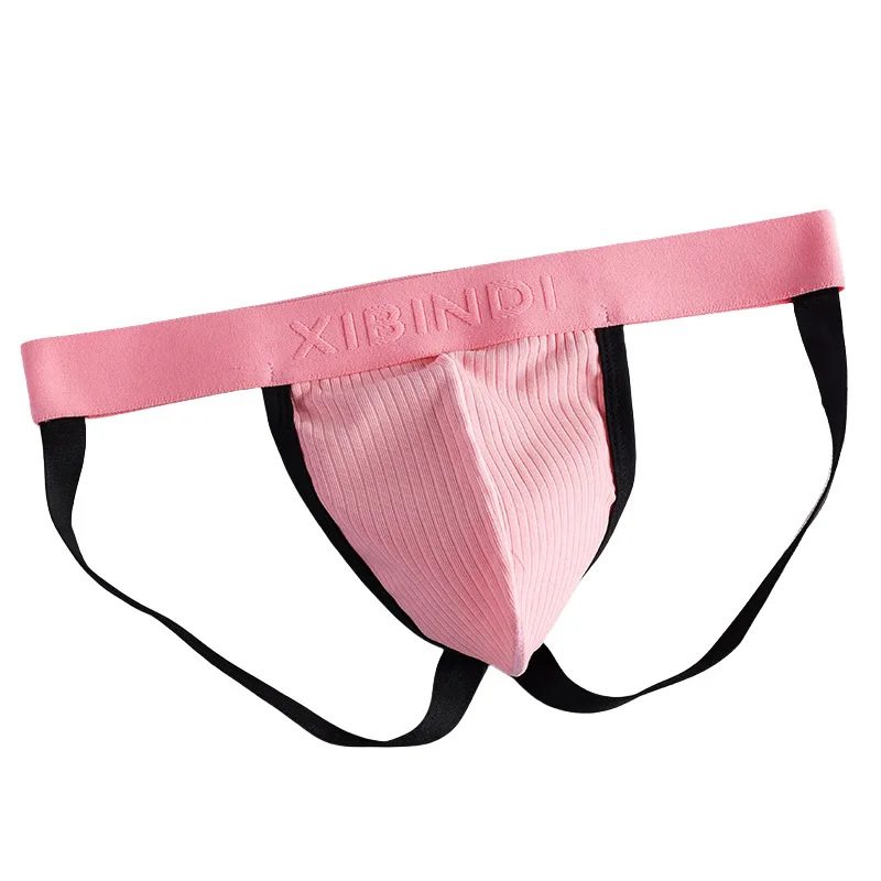 Men's Cotton Underwear Breathable Thong Comfortable Youth Trend PersonalizedcLarge Size T-back Pants