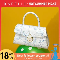 BAFELLI 2026 NEW WOMEN'S HANDBAG LUXURY DESIGNER BRAND FASHION HANDHELD PURSE ORIGINAL STYLE LEATHER TREND LADIES BAGS SHOULDER