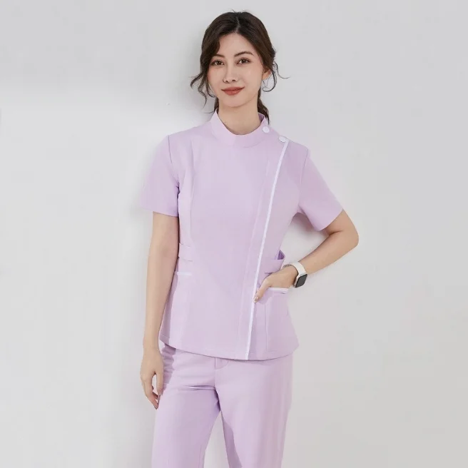 

Dentist Uniforms Nurse Scrubs Set womens short sleeves Medical Nursing Clothing Hospital Clinic Beauty Salon Workwear outfits