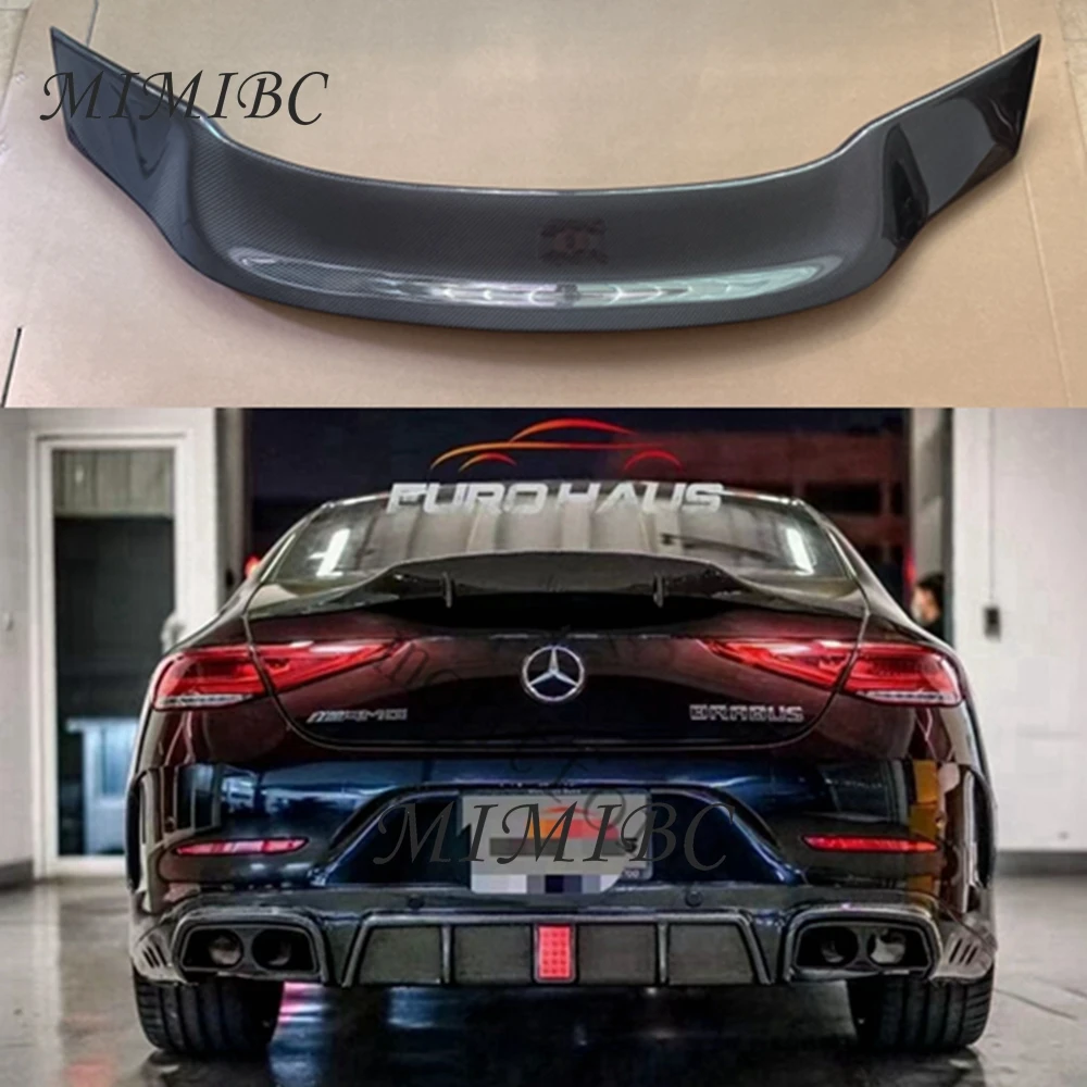 

FOR Mercedes-Benz CLS C257 W257 R Style Carbon Fiber Rear Spoiler Trunk Wing 2017-2023 FRP Forged carbon