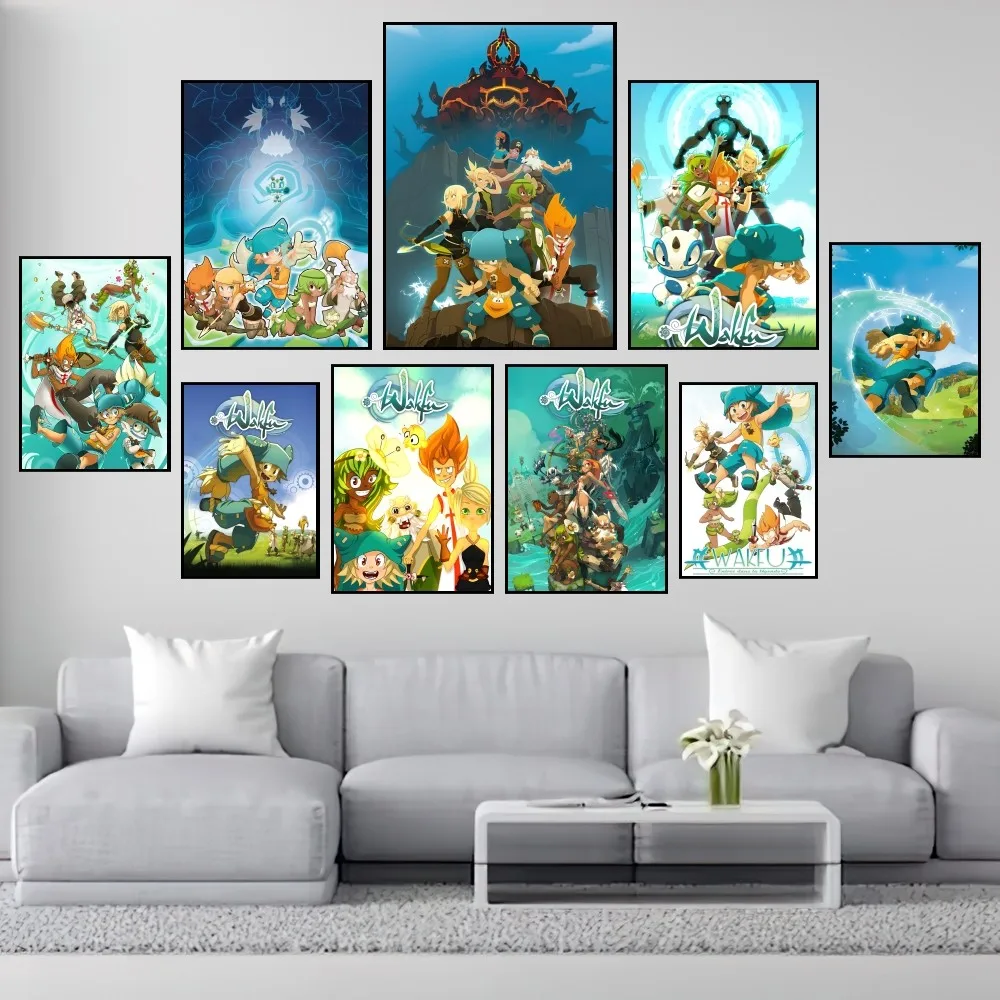 Game W-Wakfu S-Strategy Poster Prints Wall Painting Bedroom Living Room Decoration Office Home