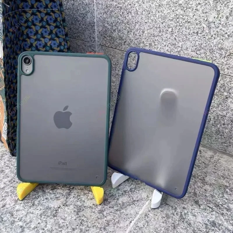 Case for iPad Air 11 13 M4 M3 Case Pro11 12.9 13'' M5 M4 Ultra Thin Case with Matte Back TPU Bumper Air4 5 10.9'' 8th 9th 10.2''