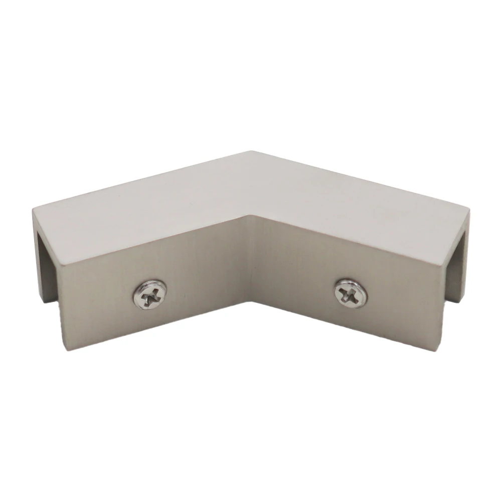 ทองเหลือง 135 องศา Wall Mount ประตูห้องอาบน้ําฝักบัวกระจกวงเล็บแก้ว Clamp สําหรับ 8-12 มม.กระจกประตูฮาร์ดแวร์เครื่องมือ home อุปกรณ์เสริม