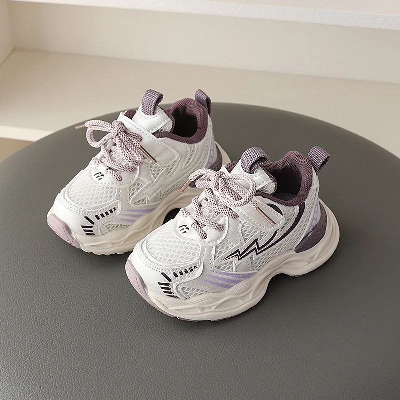 

Детские кроссовки в сетку, обувь для девочек, детская спортивная обувь для мальчиков, повседневная обувь для малышей, осенняя дышащая теннисная женская обувь для малышей