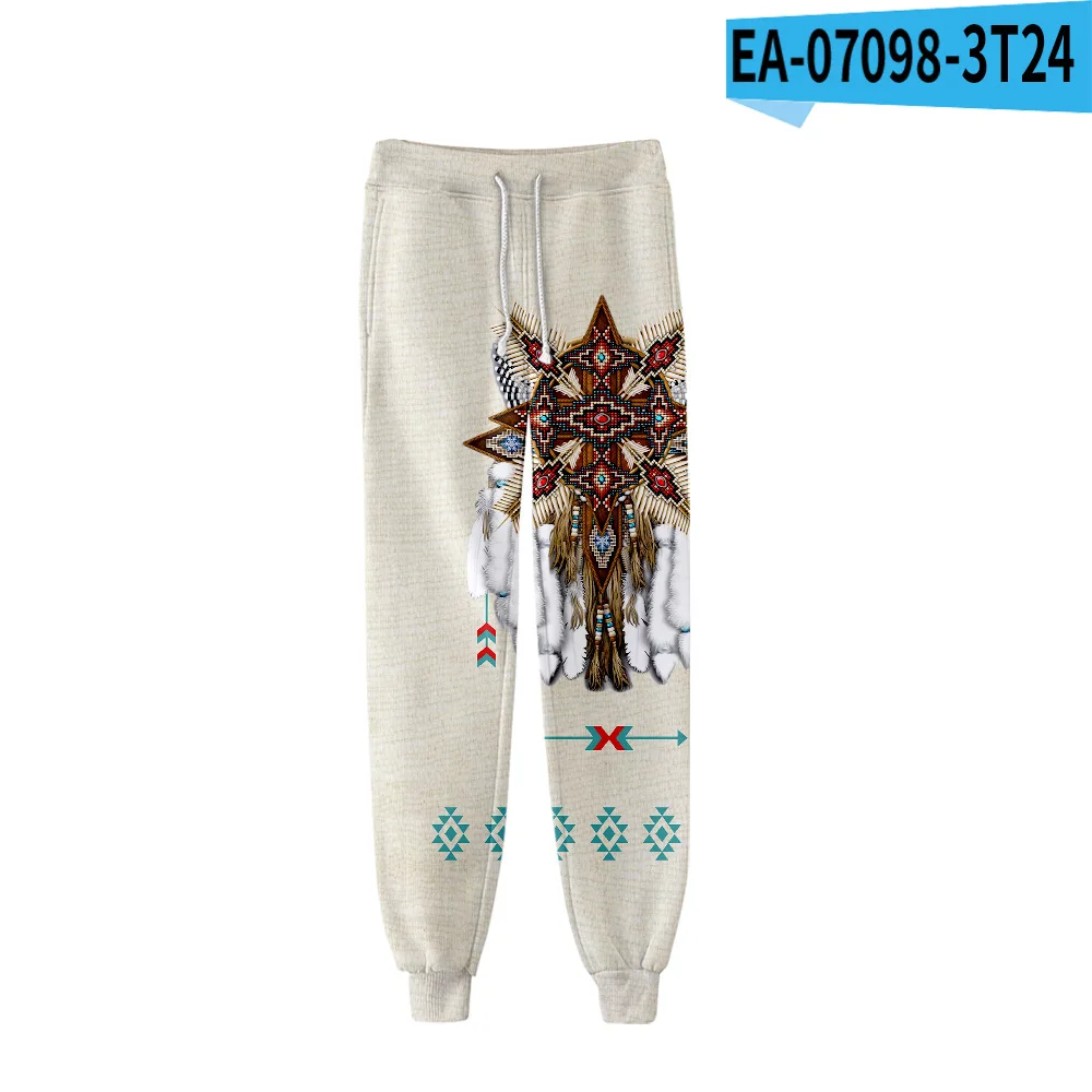 American Native Indian Sweat Pants 3D Joggers Pants Casual Trousers Men/Women Hip Hop Sweatpants Pantalon Homme Streetwear