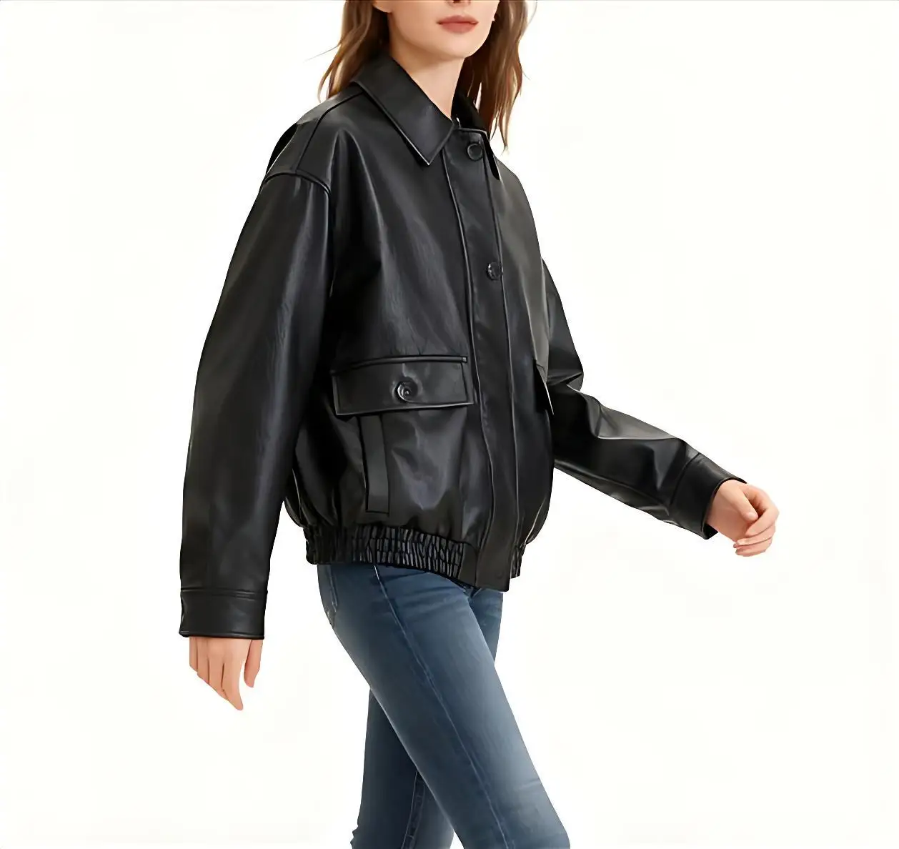 

Bomber Jackets Embroidered Womens Autumn Korean Style Chic Decorative Simple Preppy OL Flexible Fitted Leisure Fashion Urban Ins