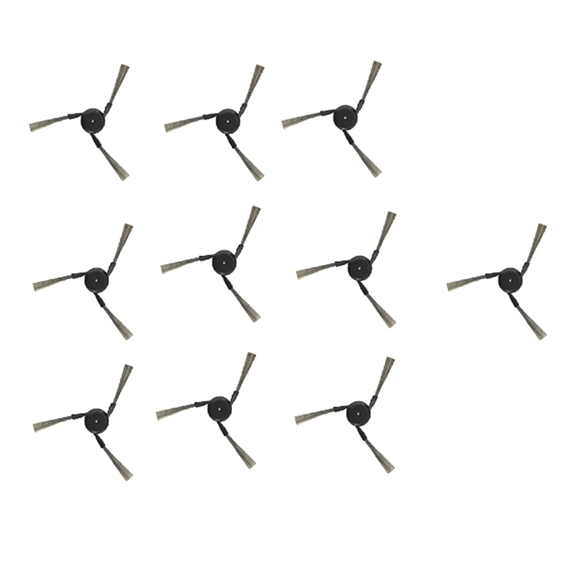 AT64 10 Pcs Side Brush For Dreame X50 Ultra / S40 Enhanced Edition Robot Vacuum Cleaner Parts Replacement