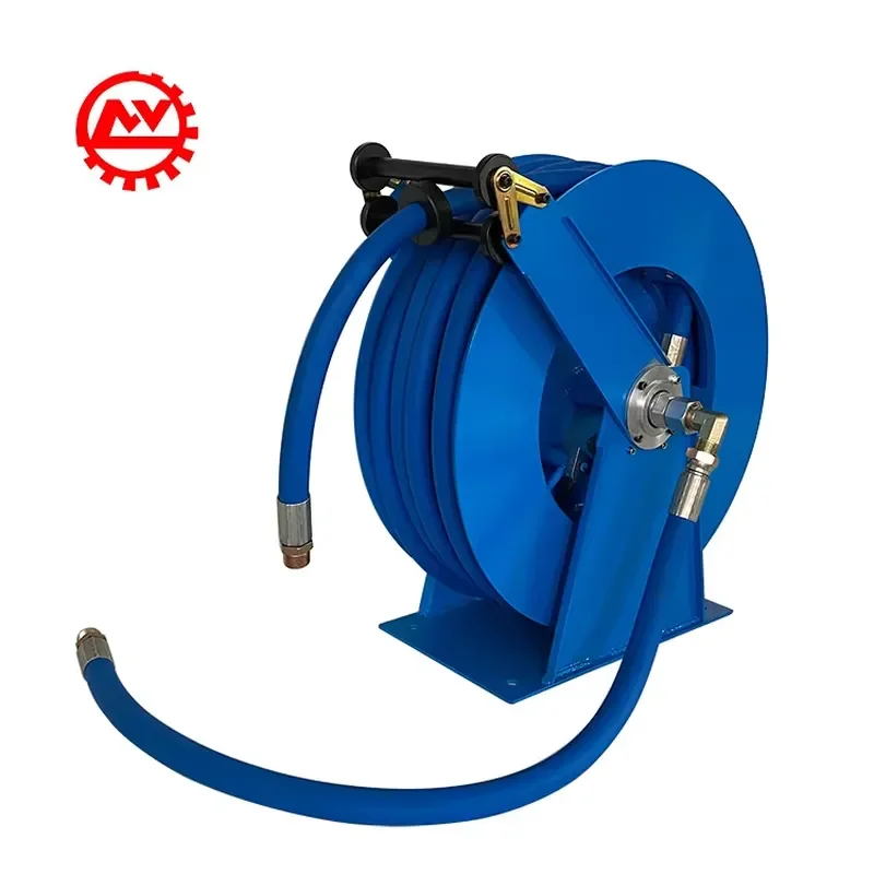 20 Meters Heavy Spring Rewind Expandable 3/4'' Automatic Retractable High Pressure Hose Reel