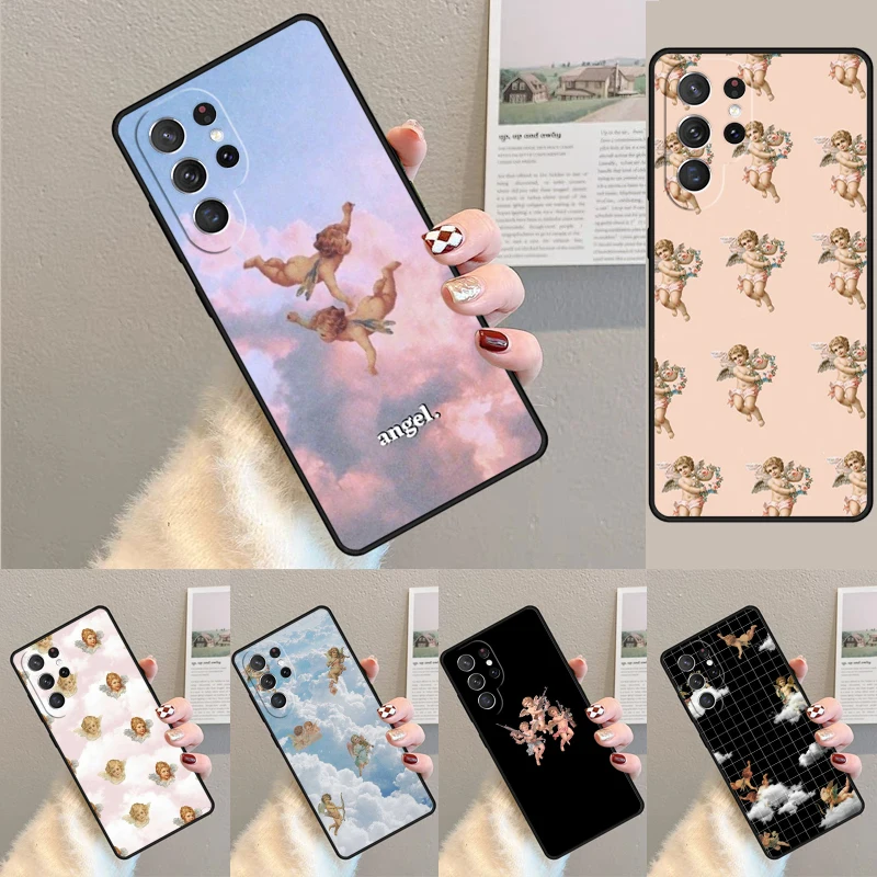 Aesthetic Renaissance Art Phone Case for Samsung Galaxy note 10 pro S26 Ultra S23 S24 FE S25 S21 S22 PLUS shockproof Cove