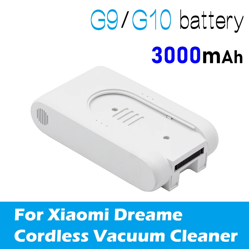 

Replacement Battery DGDXT-7S1P-001 For Xiaomi Dreame Cordless Vacuum Cleaner G9 G10 Sweeping Mopping Machine Batteries 3000mAh