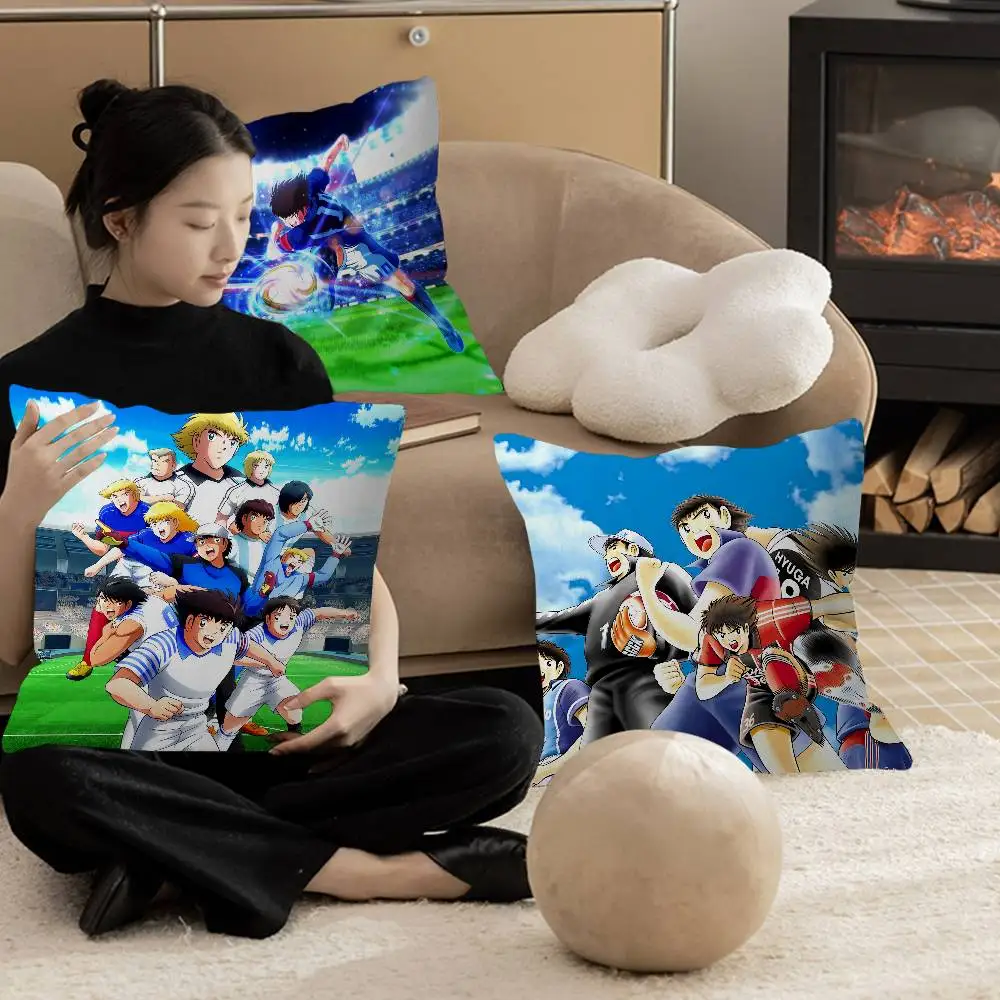 Cartoon Captain Tsubasa Lucky Dragon pillow cover sofa cushion cover home room decoration children gift
