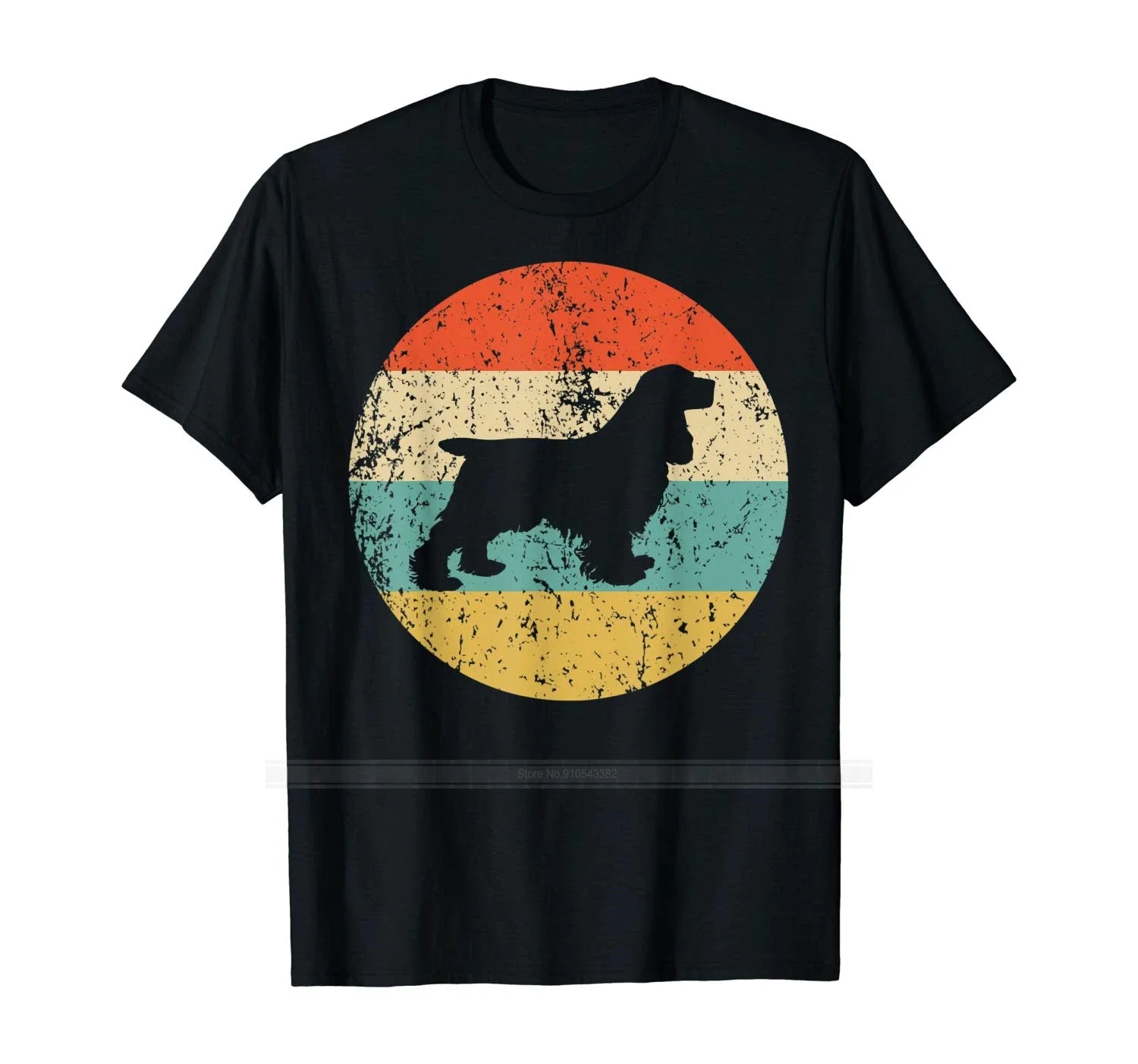 Cocker Spaniel Shirt - Retro Cocker Spaniel Dog T-Shirt cotton tshirt men summer fashion t-shirt euro size