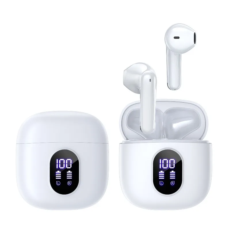 New Bluetooth headset true wireless stereo sound 5.3 long battery life low delay high definition digital display