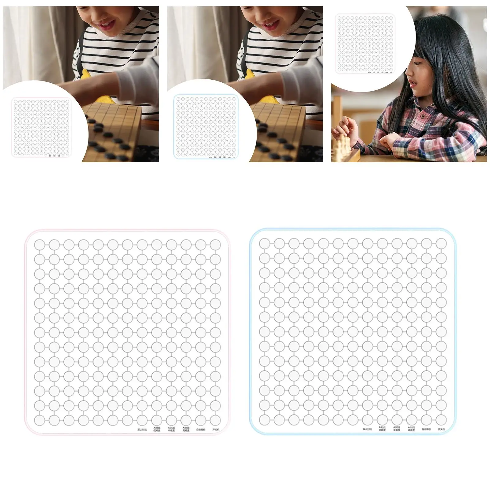 

Electric Board Game Gomoku Game Educational Smart Chess Board Game Interactive Toy Intelligent Pentoko for Kids Birthday Gift