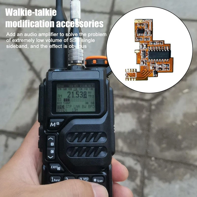 Modification Module For Quansheng UV K5/K6 Radio SI4732 Soft Board FPC Modify HF Short Wave Full Band/Single Sideband