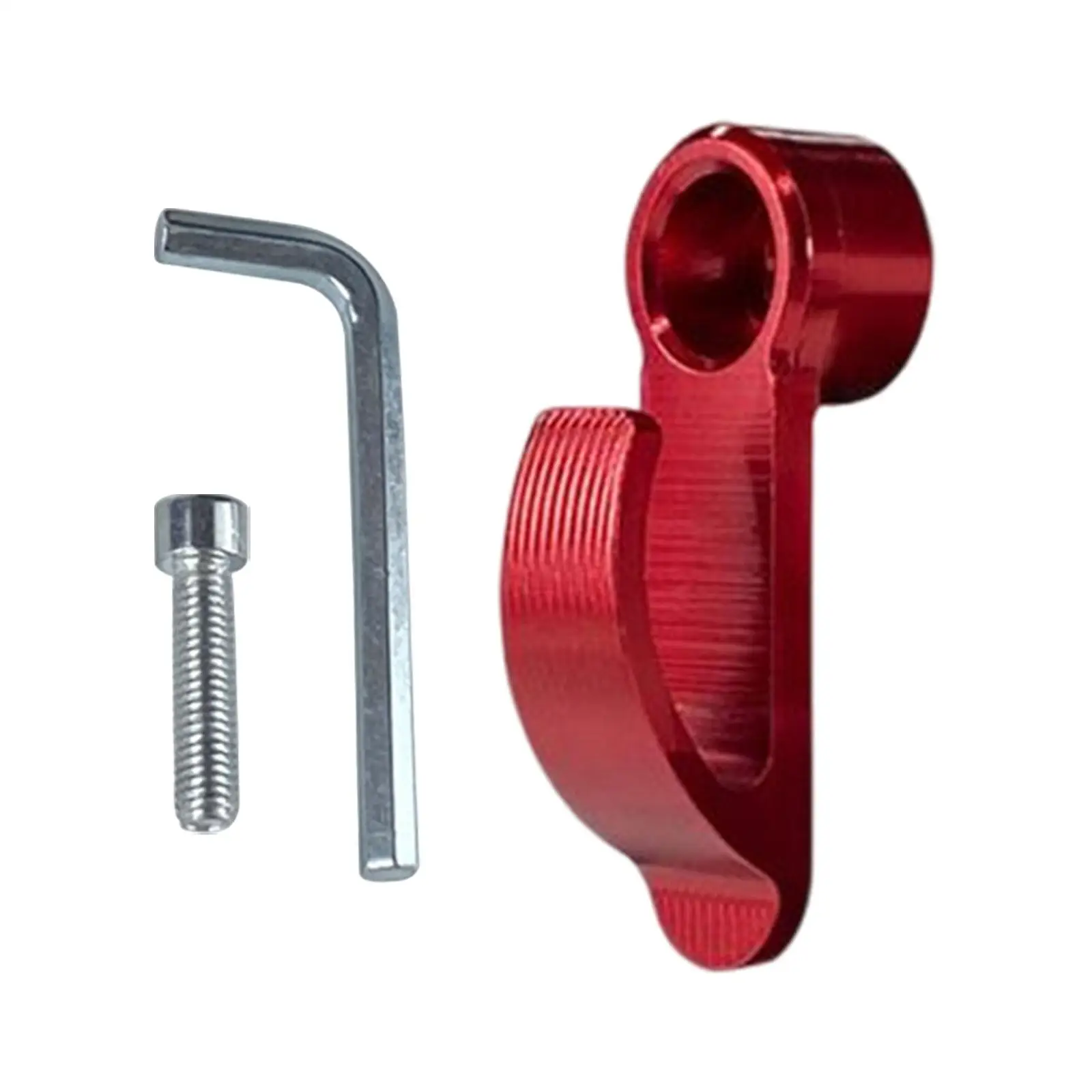 Universal Motorcycle Single Hole Hook Aluminum Alloy Handlebar Luggage Carrier for Electric Bike Accessories Durable Mount