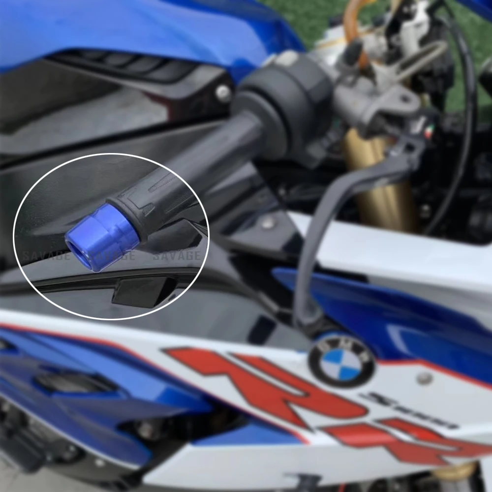 Lenker End Bar Ends Kappe Slider Für BMW S1000RR S1000R HP4 1000 F800R Motorrad Zubehör Hand Grip Stecker S 1000RR 1000R