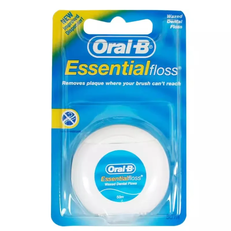 Oral-B Esencial Hilo Dental Hortelã Encerado 50m-pack