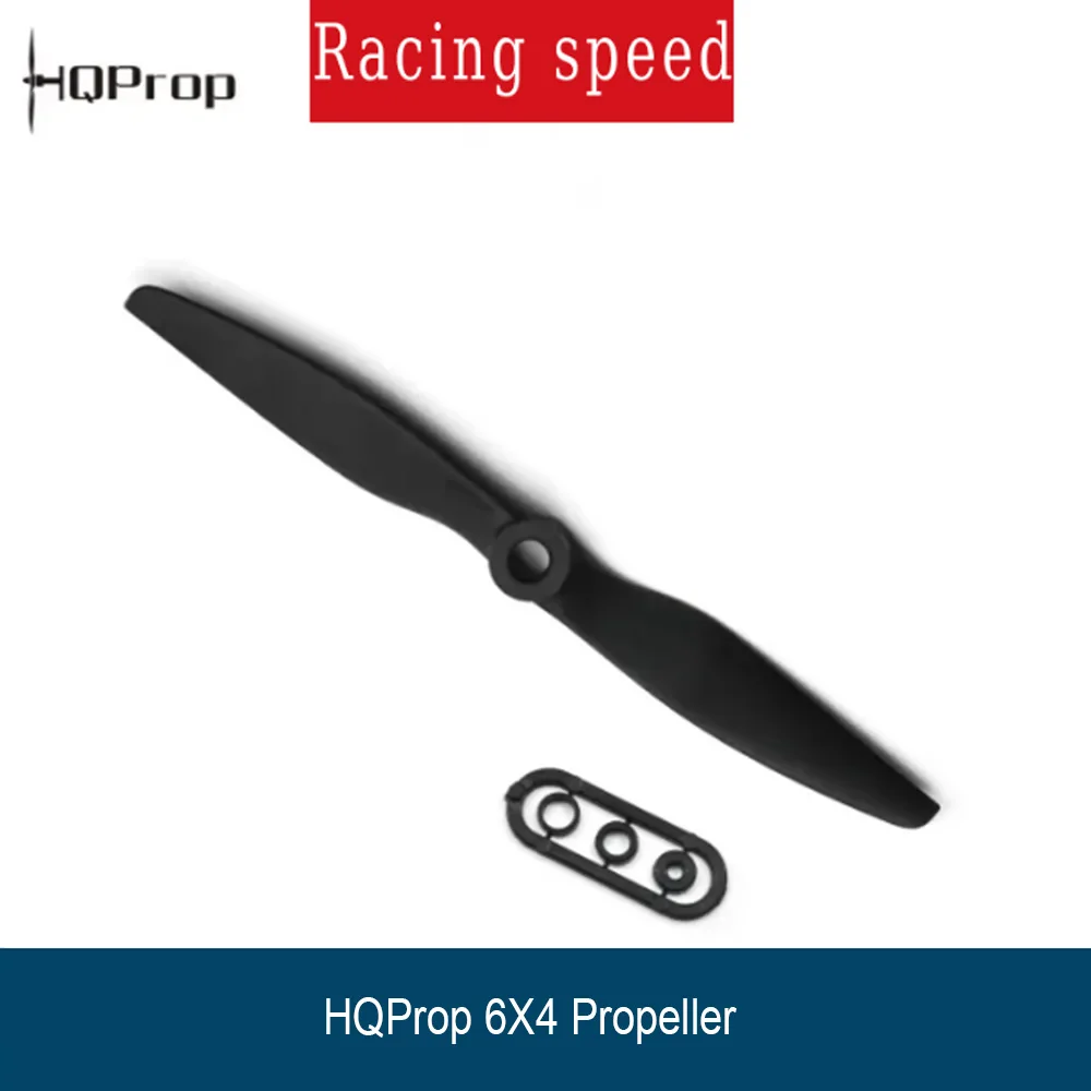 HQProp Thin Electric Prop 6X4 Two-Blade Propeller Glass Fiber Reinforced Nylon CW CCW Paddle for FPV Drone