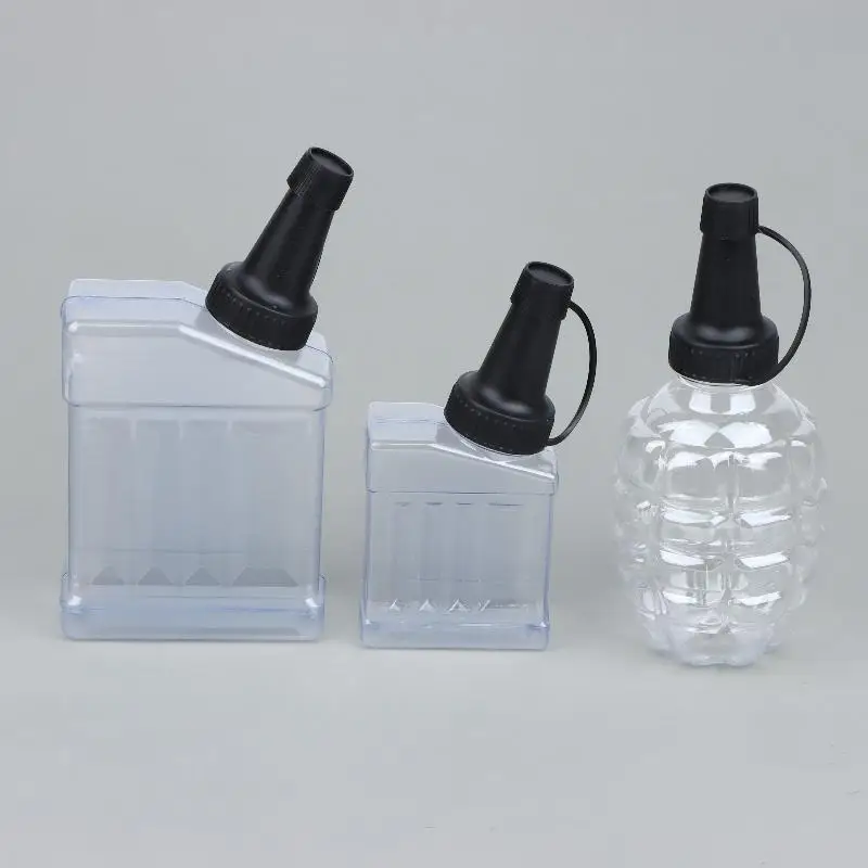 Portable Bubble Bead Container Bottle S/L Plastic Water Gel Bead Subpackage Gel Bead Refill Bottle For Boys Girls Children