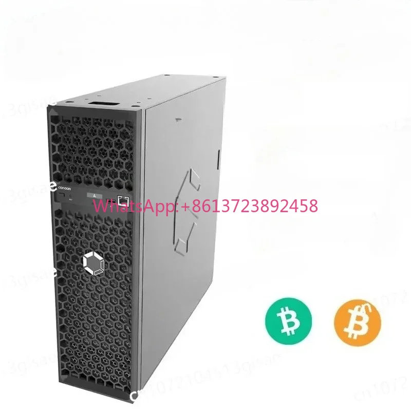 Q 90TH/s 1674 Watts 18.6 Joules/s, Bitcoin Miner-Q for Cryptocurrency Bitcoin Mining 110-220 Volts Support