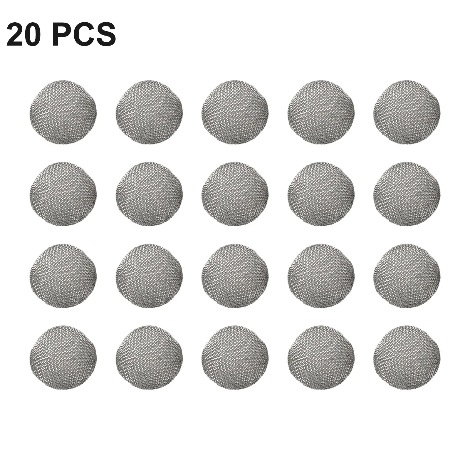 20pcs Straight Metal Gauze Screen Filters Fits For Arizer Solo/ Air Glass Stems For Glass Stem Aroma Tubes High Quality