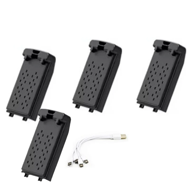 

V46S Remote Control Fighter RC Plane Aircraft Spare Parts 3.7V 1800Mah Battery Propeller USB for V46S RC Airplane Accessories