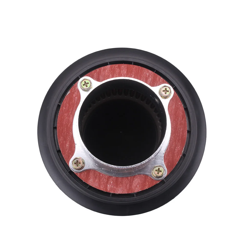 Universal Car Vehicle Intake Air Filter 75mm Dual Funnel Adapter Air Cleaner Protect Your Piston