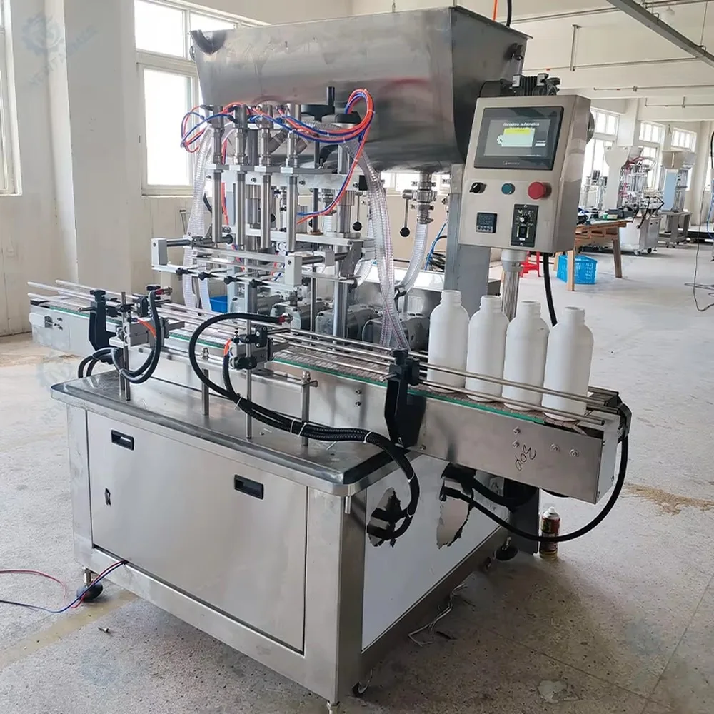 Automatic Beverage Pure Water Filling Machine for Plastic Bottles Vials High Productivity Multifunctional Easy Operate