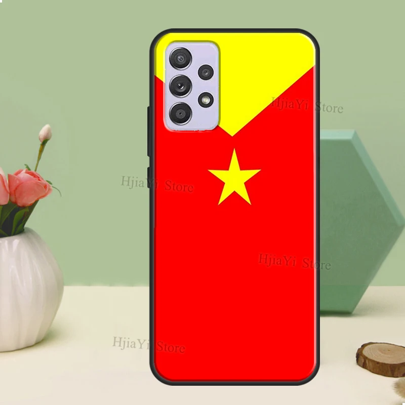 Tigray Flag Case For Samsung A54 A34 A24 A14 A51 A71 A12 A22 A32 A52 A72 A73 A33 A53 A13 Back Cover