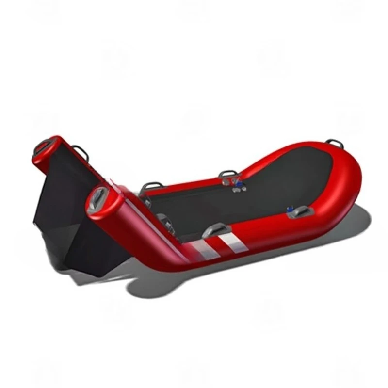 Lifeguard professional inflatable rescue board for high stability and durability during rescue operations