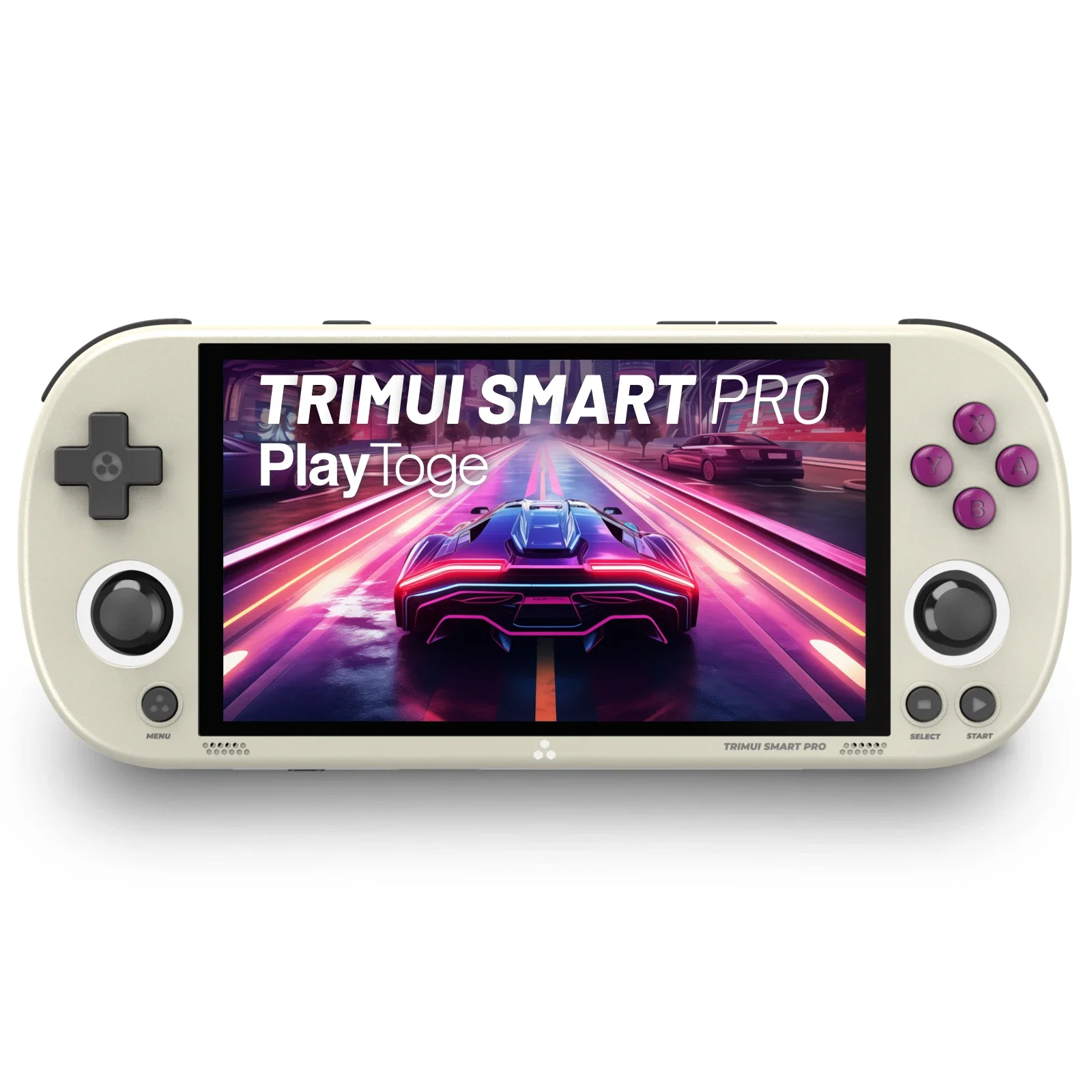 

128 Gray Popular Trimui Smart Pro Retro Classic Handheld Game Console 4.96 Inch 5000mAh 6+Hours Battery Support Wireless Network