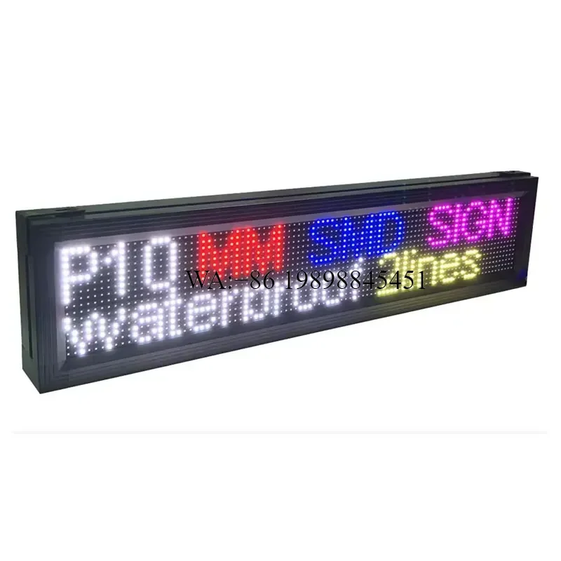 WMWMNU Factory Price LED Screen P10 Full Color Video Running Message Truck LED Advertising