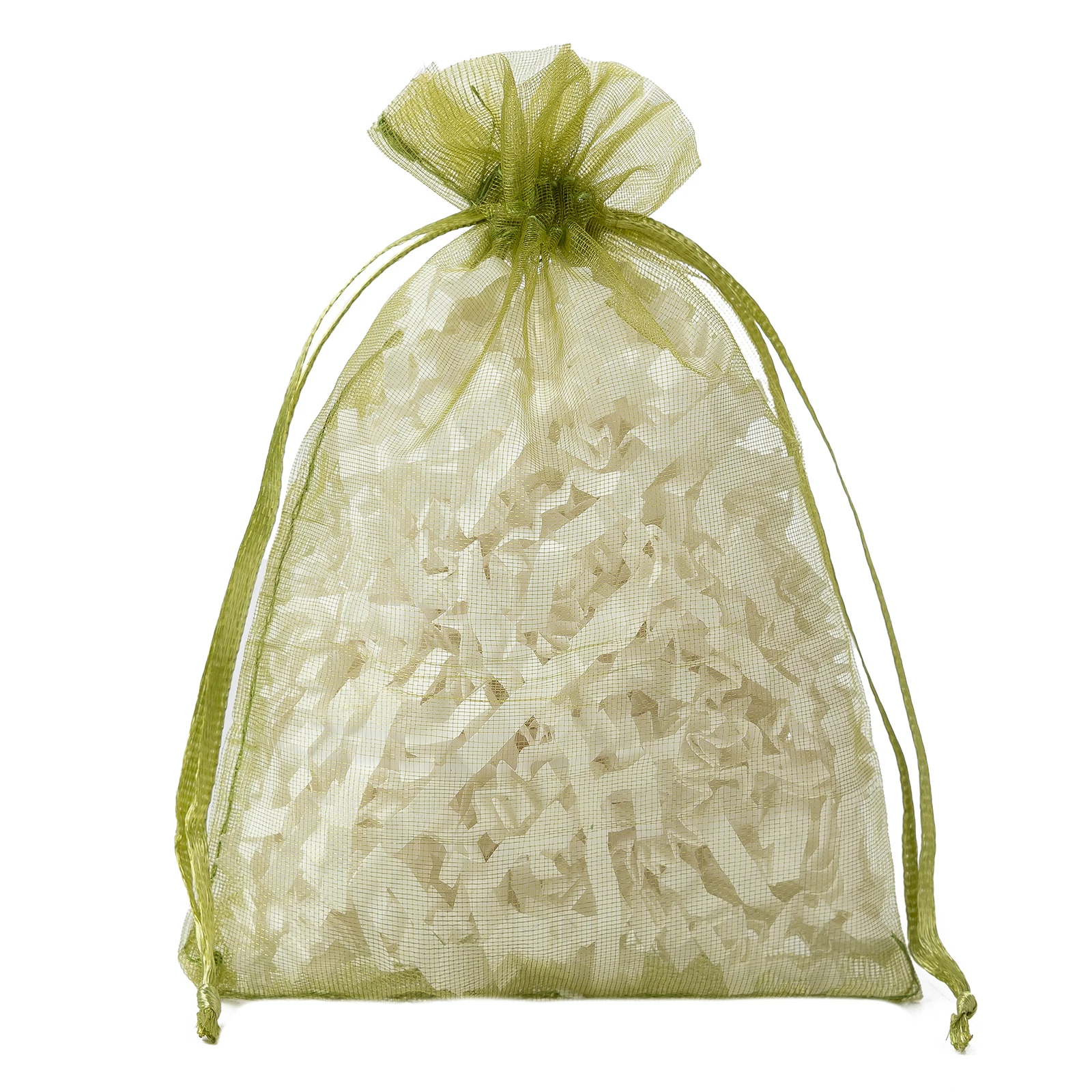 100PCS Premium Quality Sheer Mesh Gift Bags