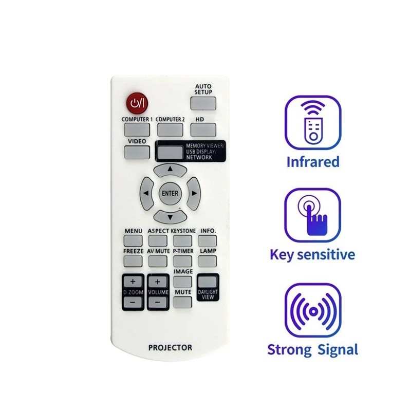 Replace N2QAYA000116 Remote for Projector PT-LB332 PT-TX312 PT-TW342 PT-LW362 PT-LW312 PT-LB412 LB383 PT-LB353-ABWO