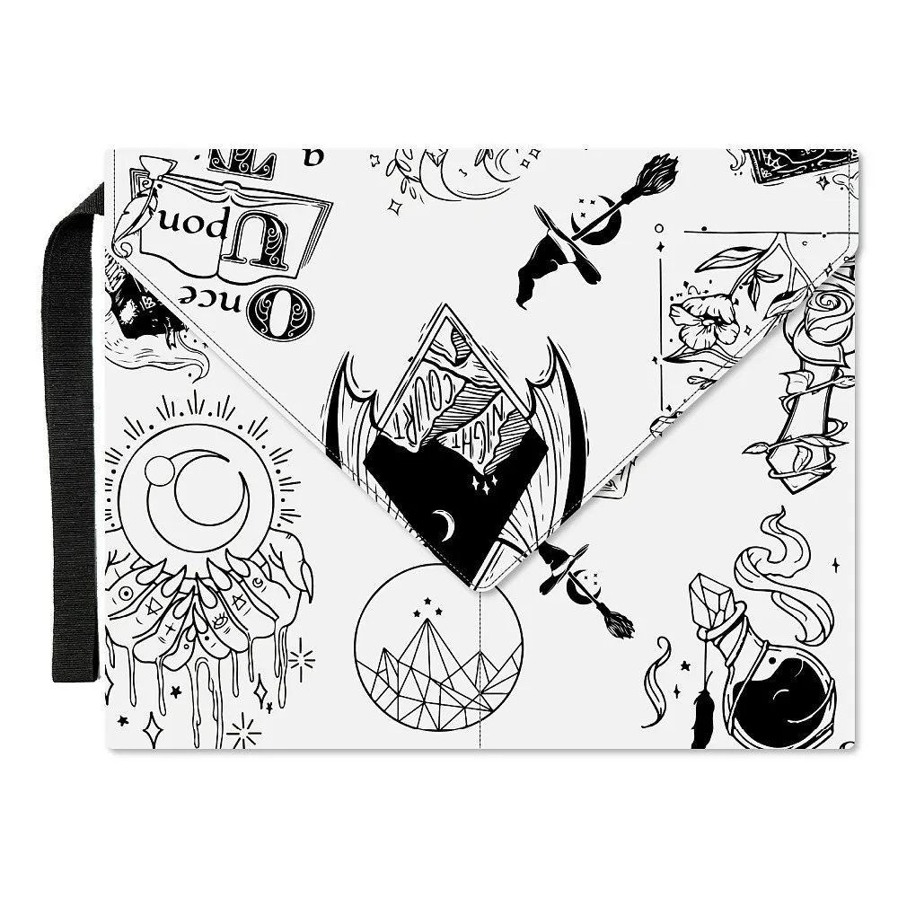 

Polyester Book Cover Notebook Wraps with Hook and Loop Rectangle Book 400~420x285~305mm