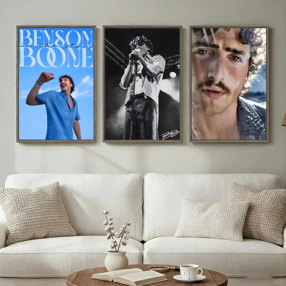Music B-Benson B-Boone Poster Suitable for Bedroom, Living Room, Study and Office Decoration