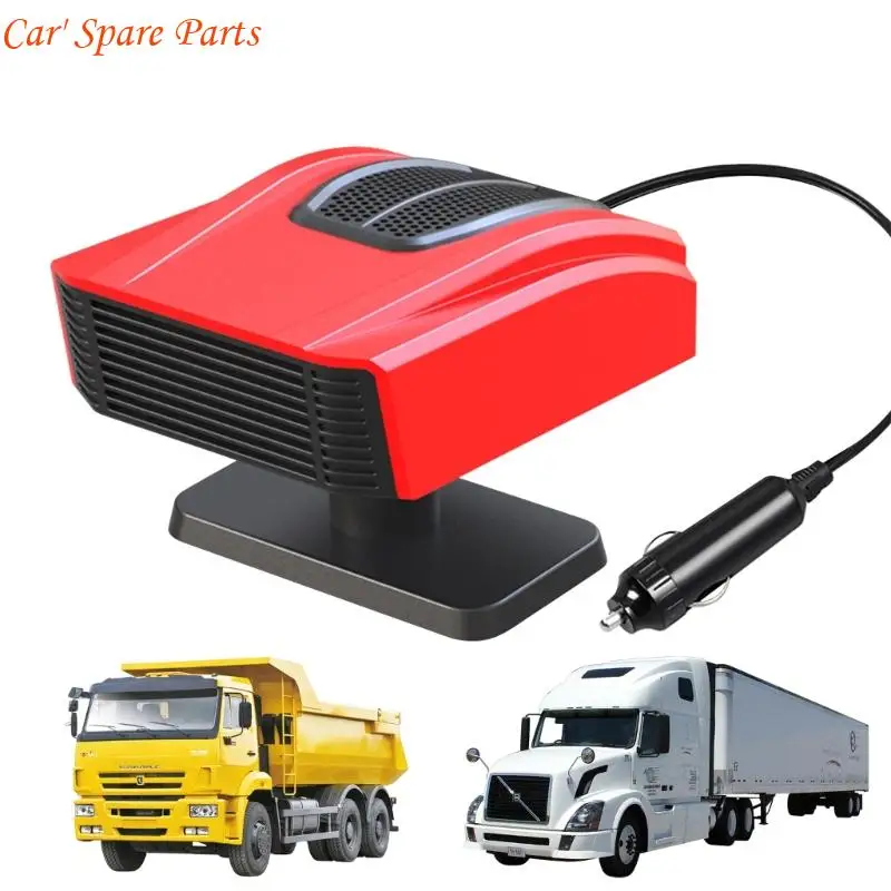Y4UA Small Vehicle Heater Fast Heating Defroster For Windshield 24V Car Truck