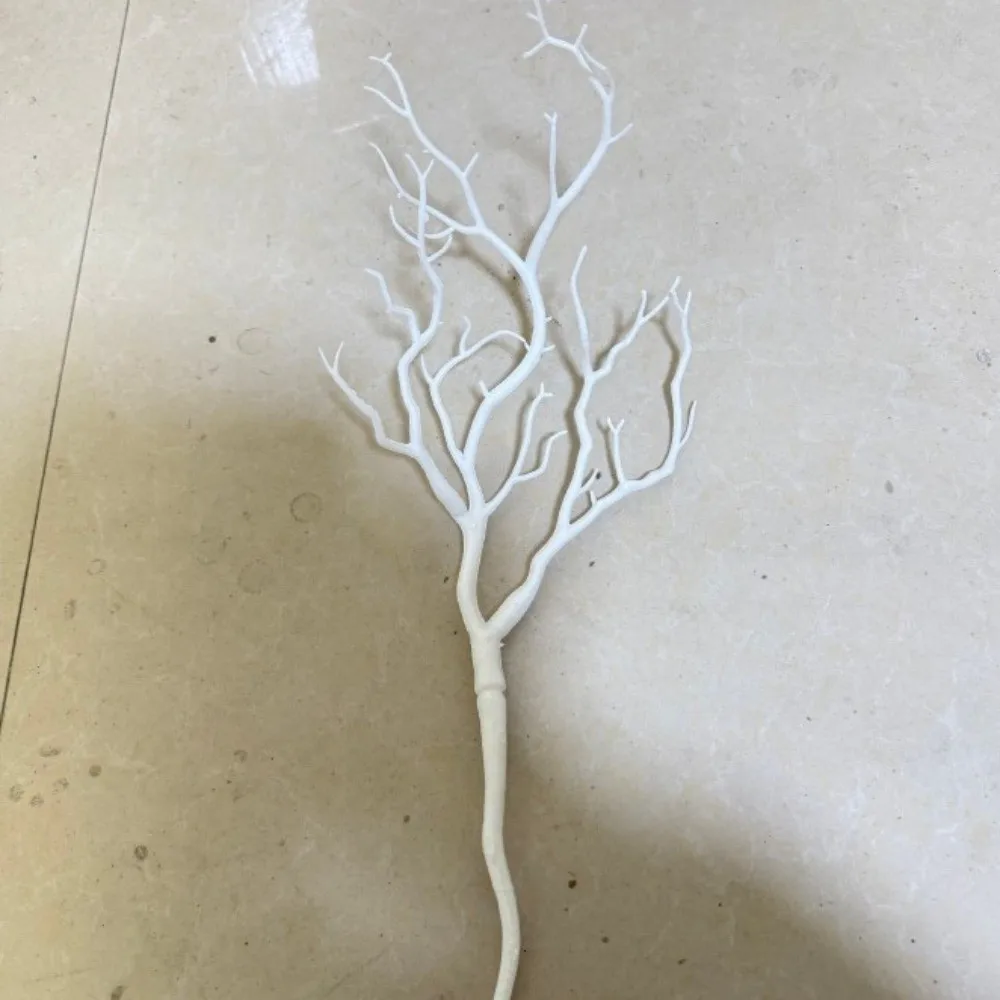 Neue Lange Künstliche Pflanzen Plastik Dekorative Künstliche Baumzweige Geweihförmige Korallenzweige Wohnzimmer-Ornamente – Detail 15