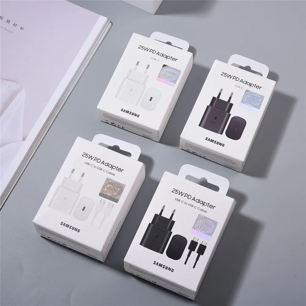 EP-TA800 Samsung EU 25W Super Fast Charger Usb Type C Cargador Adapter For Galaxy A16 A15 A36 A25 M34 Adapter Z Flip Fold 6 5 4 - náhled 6