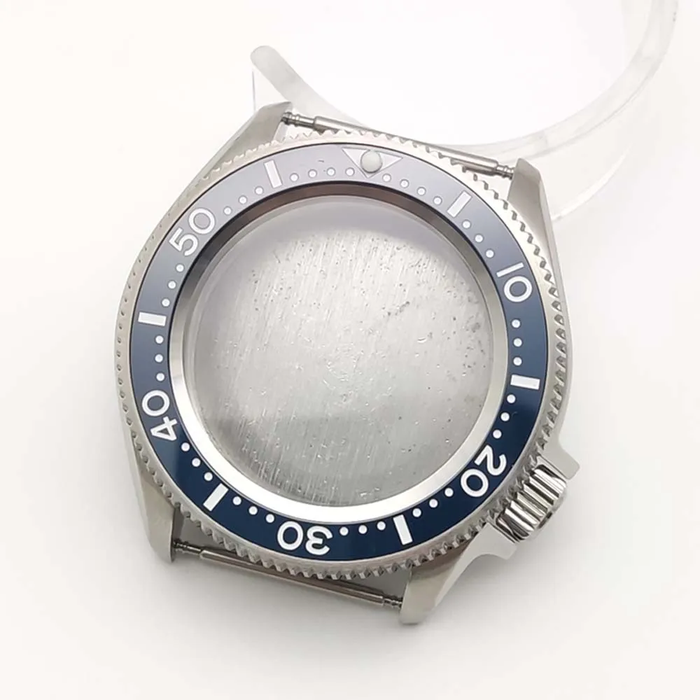 38mm NH35 Men's Watch Case Sapphire Glass Watch Accessories Ceramic Bezel for calibre NH35/34/36/4R/7S Movement