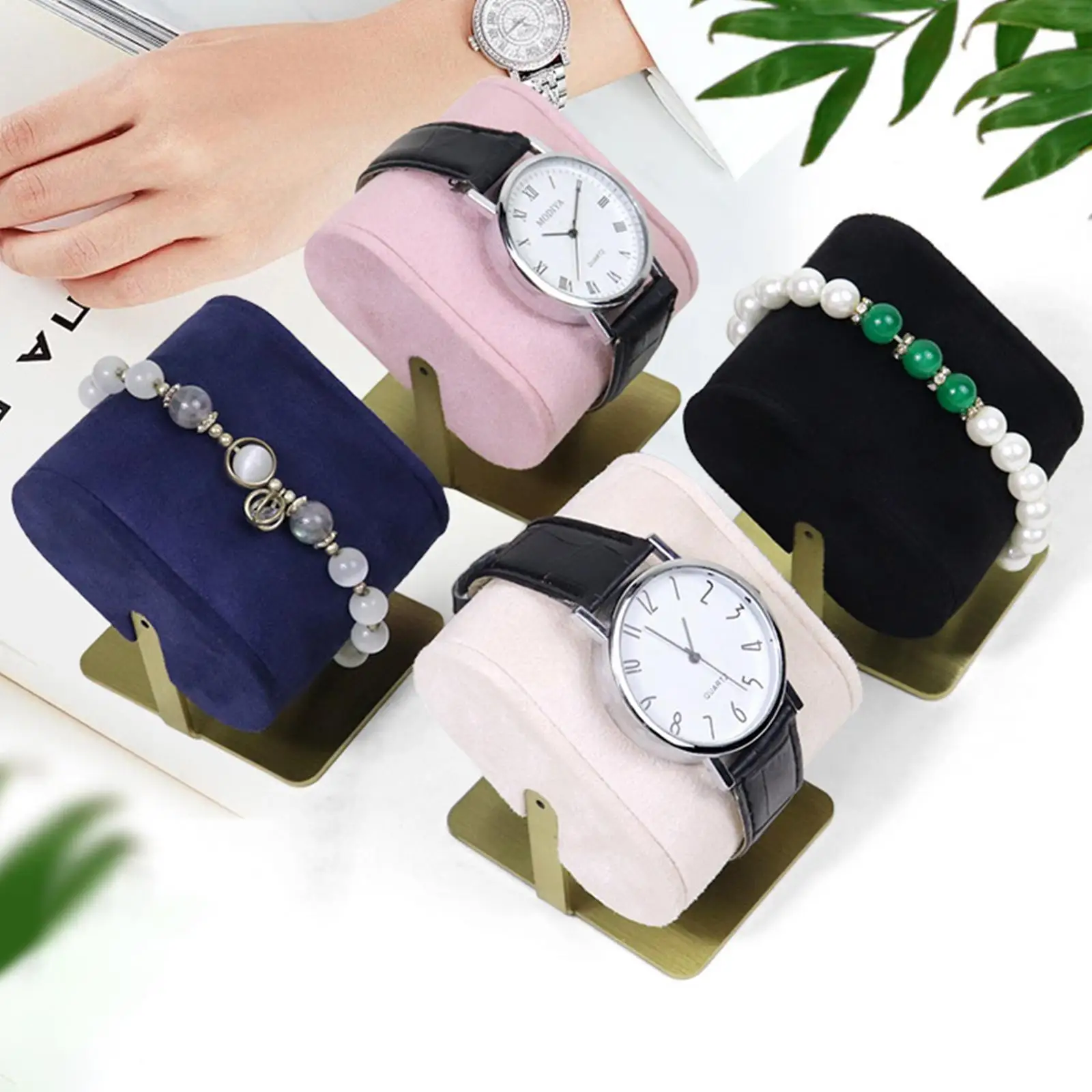 Watch Holder Stand Multi-Functional Jewelry Display Rack for Watches Rings Bracelets GiftHome Showcase Props Boutique Store