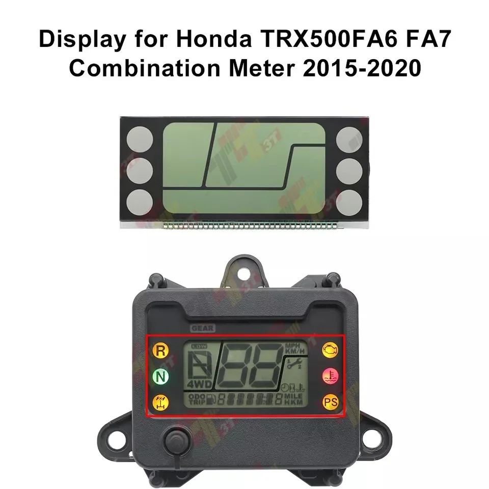 

Dashboard LCD Display for Honda TRX500FA6 FA7 and TRX420FE1 FM1 FM2 Combination Meter