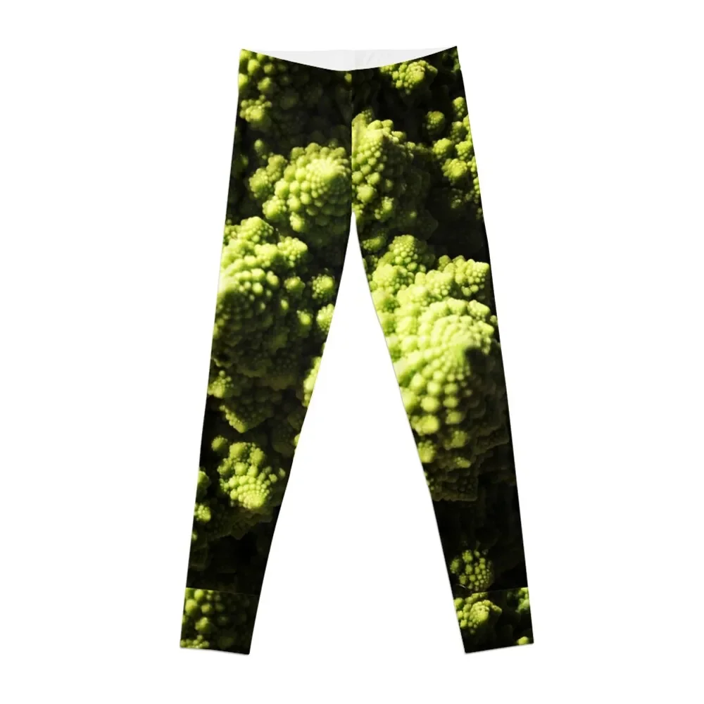 

Fractal joy in green Leggings legings for fitness gym's sportswear exercise clothing for gym wear Womens Leggings