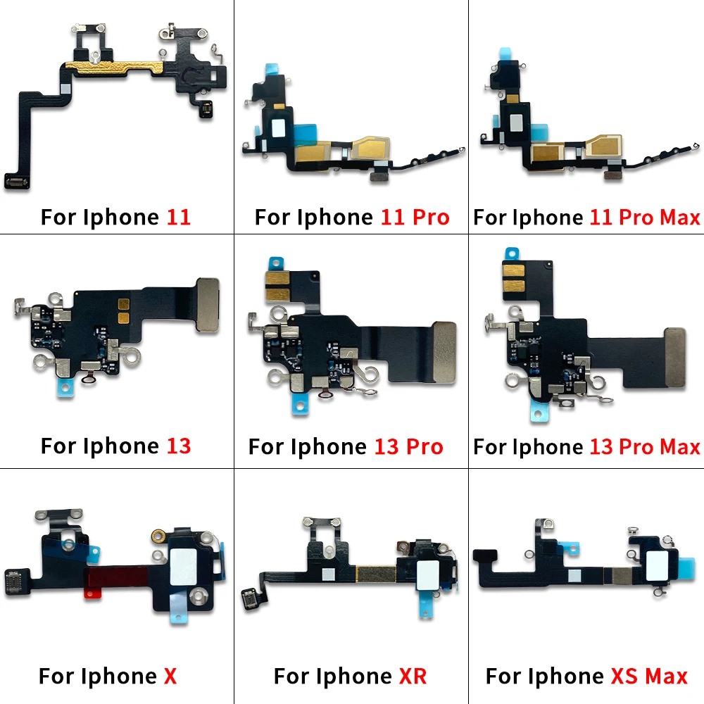 1pcs GPS WI-FI Flex Cable For Iphone 11 12 13 Pro Max Mini Bluetooth Wifi Signal Antenna Ribbon Repair Parts