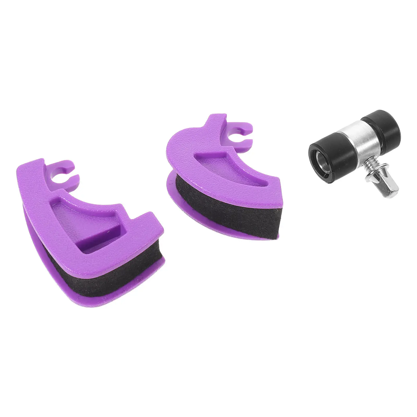 1Set Drum Pedal Cam Assembly Stable Low Friction Upgrade Kit Purple Drive Cam for Bass Drum Pedal Repair Modification Accessory