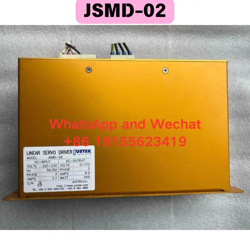 Used JSMD-02 Driver Functional test OK Please inquire about the price Fast delivery