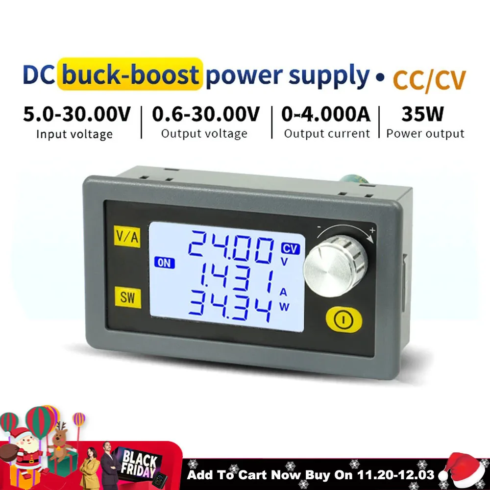 

6-30 В постоянного тока с числовым управлением, понижающий лабораторный источник питания, понижающий преобразователь постоянного напряжения, 24 В, регулируемый источник питания