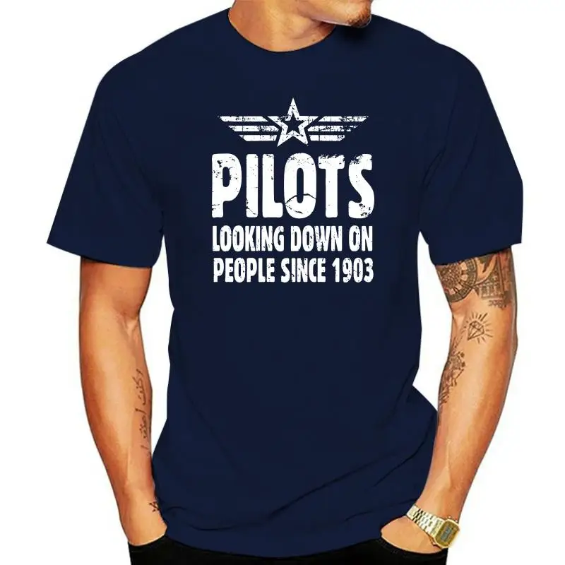 2022 Fashion Summer Style Pilot T Shirt Flight School Pilot Cool Tee Shirt Gift For Pilot Profession Tee Tee Shirt 035522